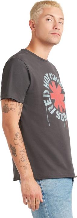Actual product image Amplified Unisex Adult Red Hot Chili Peppers Logo T-Shirt (XL)