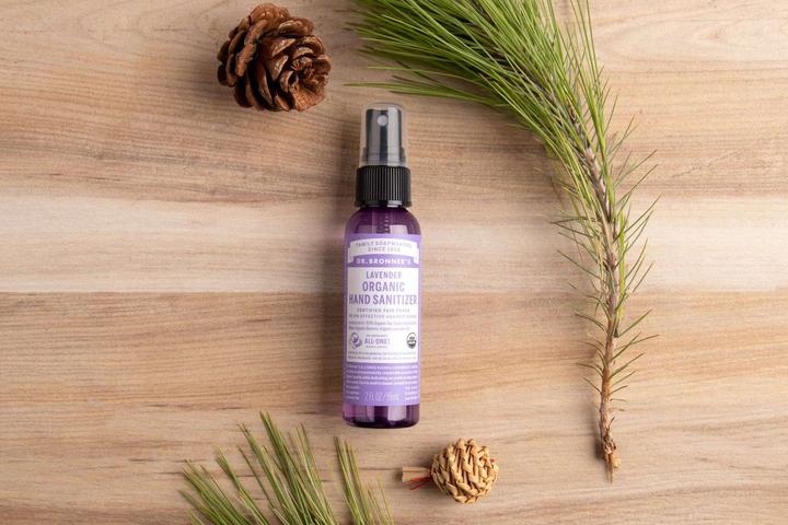 Produktbild Dr. Bronner's Organic Lavender Hand Sanitizer Spray (60 ml)