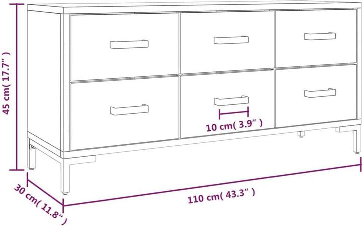 Produktbild VidaXL Hadelinde (110 cm)