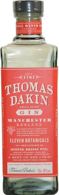 Image du produit Thomas Dakin Small Batch Manchester Gin (1 x 70 cl)