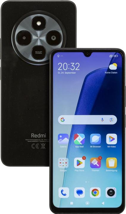 Actual product image Xiaomi Redmi 14C (128 GB, Midnight Black, 6.88", Dual SIM, 50 Mpx, 4G)