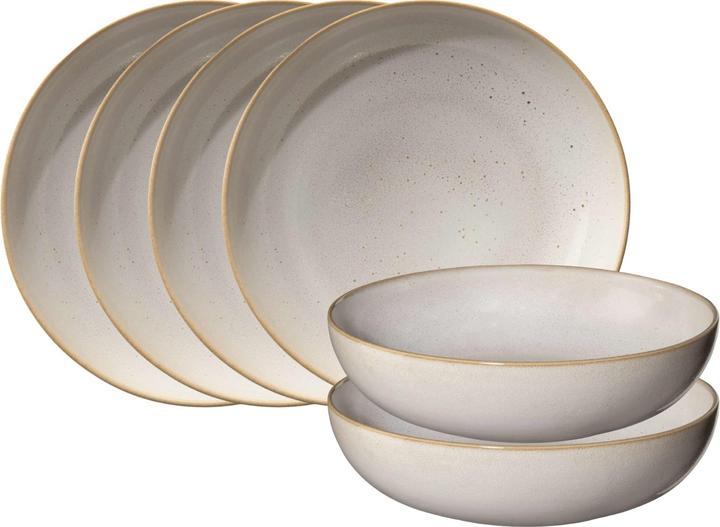 Actual product image ASA Selection ASA SAISONS pasta plate sand 21 cm Set6 (1 x)