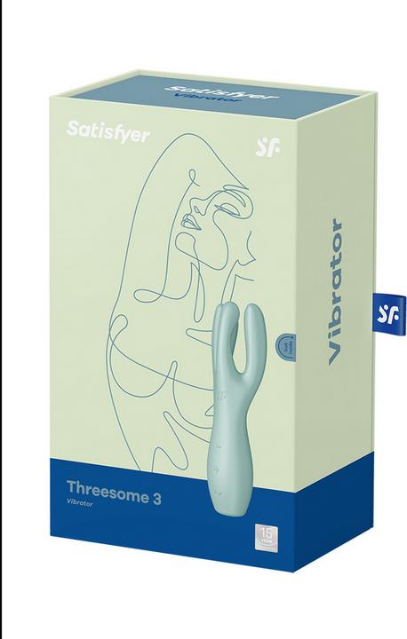 Actual product image Satisfyer Threesome 3 Lay-on Vibrator