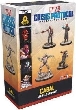 Actual product image Atomic Mass Games AMGD2113 - Marvel: Crisis Protocol - Cabal Affiliation Pack