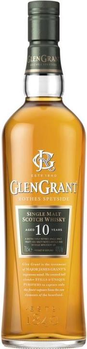 Image du produit Glen Grant 10 ans (Single Malt, Scotch Whisky, 1 x 70 cl)