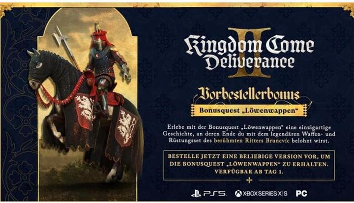 Image du produit Deep Silver Kingdom Come: Deliverance 2 Day One Edition (PS5, DE)