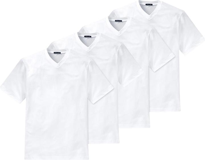 Produktbild Schiesser 4er Pack American T-Shirt V-Ausschnitt (M)