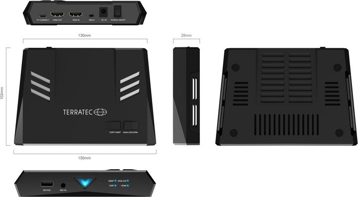 Image du produit Terratec Grabster EXTREME HD External Video Box avec HDMI-In et HDMI-Out