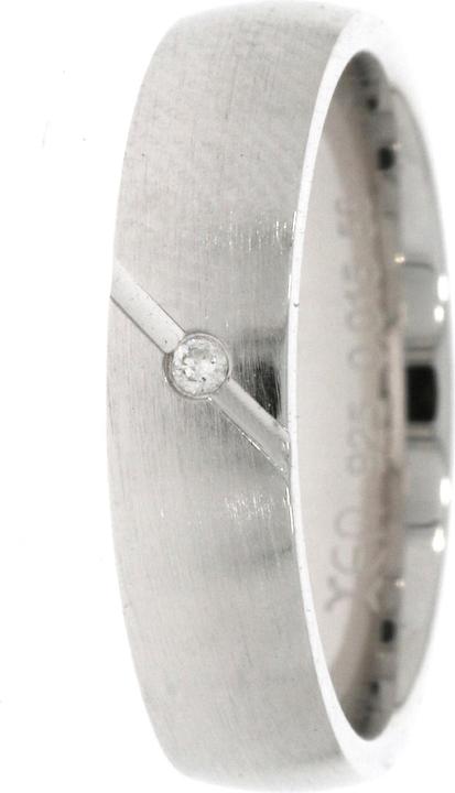 Xen Bandring mit Diamant ca. 0,015 ct.