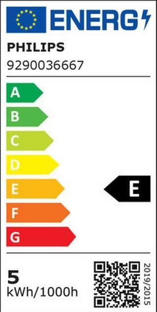 Label énergétique Philips Hue White Ambiance (GU10, 4.20 W, 350 lm, 3 x, E)