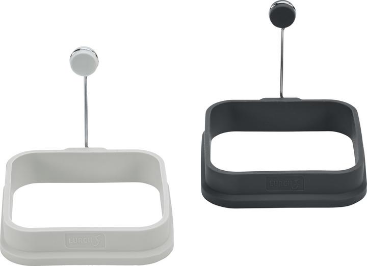 Actual product image Lurch Eiformer square iron grey 2s