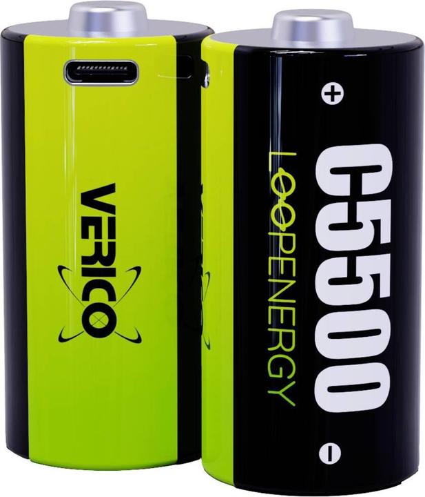 Produktbild Verico LoopEnergy Baby C 1,5V (2 Stk., C, 3700 mAh)