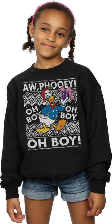 Image du produit Disney - Sweat DONALD DUCK CHRISTMAS FAIR ISLE - Fille (152, 158)