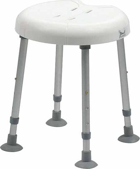 Produktbild Devilbiss Duschhocker Delphi mit Hygieneausschnitt (180 kg)
