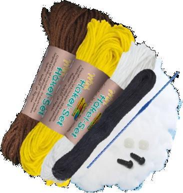Produktbild Folia Mini Häkelset Löwe