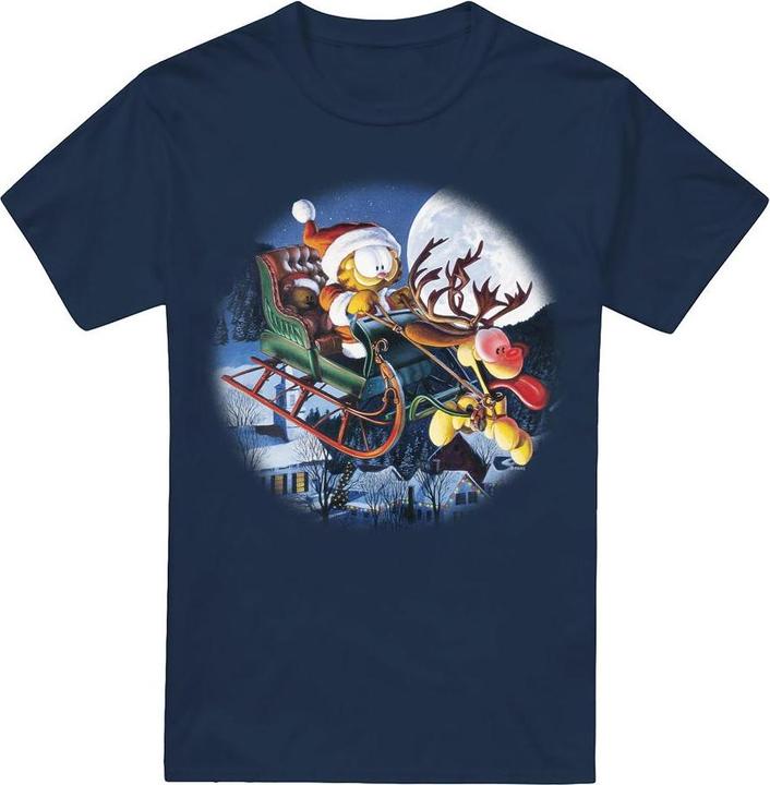 Image du produit Garfield - T-shirt MOONLIGHT RIDE - Homme (S)