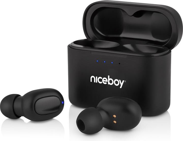 Actual product image Niceboy HIVE Podsie 3 Black (ANC, 35 h, Wireless)