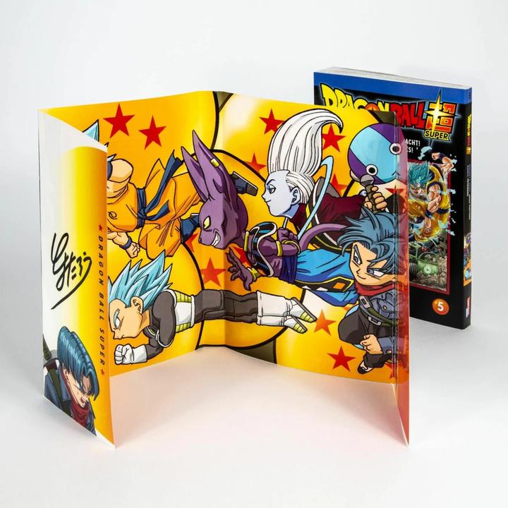 Actual product image Dragon Ball Super Bände 1-5 im Sammelschuber mit Extra (German, Akira Toriyama (Original Story), 2019)