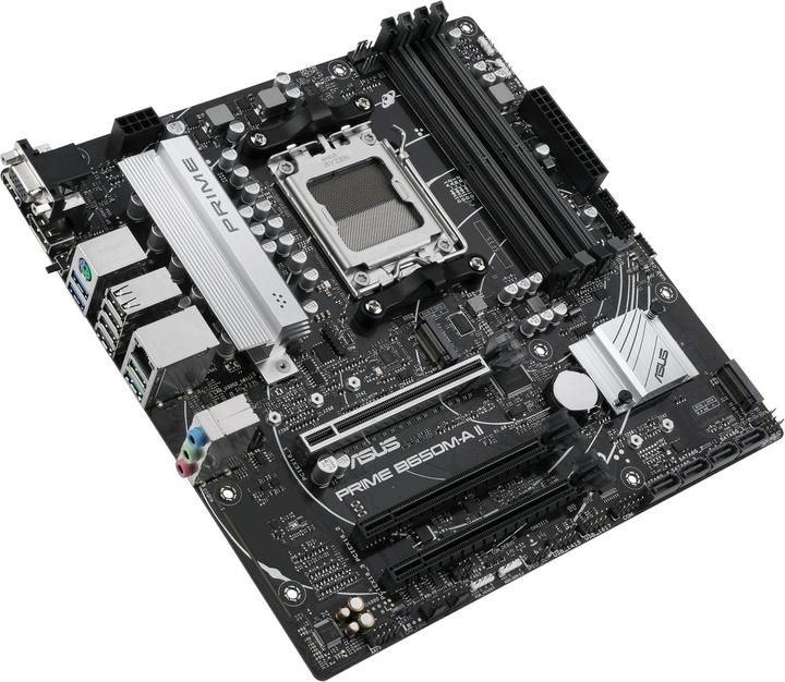 Productafbeelding ASUS MB PRIME B650M-A II (AMD, AM5, DDR5, mATX) (AM5, AMD B650, mATX)