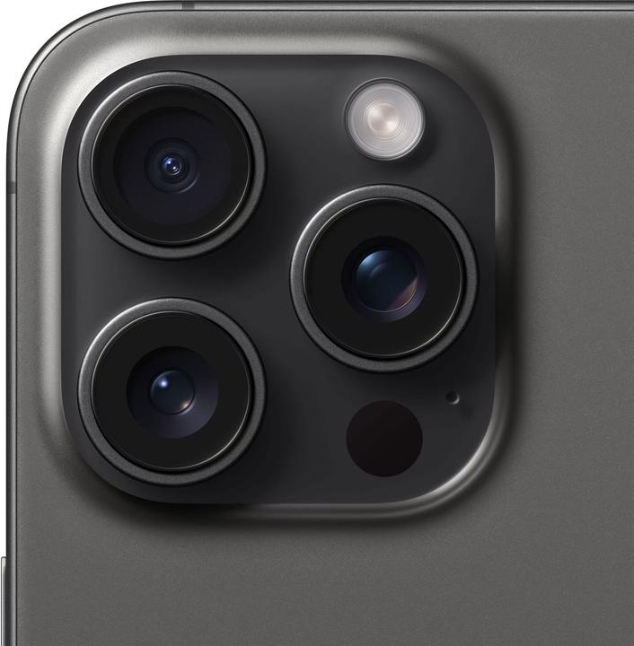 Produktbild Apple iPhone 15 Pro Max (256 GB, Black Titanium, 6.70", SIM + eSIM, 48 Mpx, 5G)