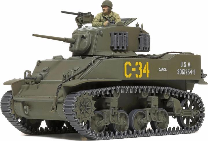 Immagine prodotto Tamiya 1/48 Carro armato leggero statunitense M5A1 Stuart