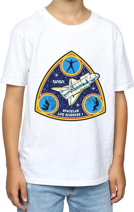 Actual product image Nasa Boys Classic Spacelab Life Science T-Shirt (152, 158)