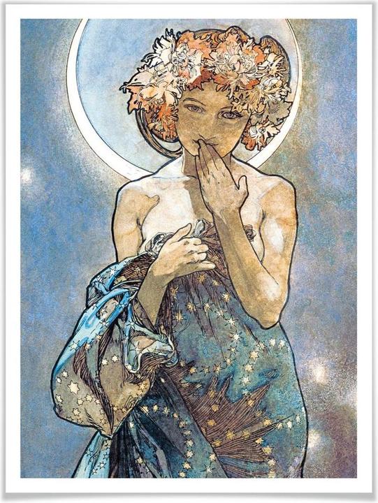 Image du produit Trenddeko Étoiles : la lune (40 x 50 cm)