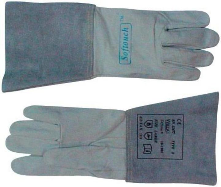 Produktbild Magni Weldas 10-1005M Schweisserhandschuh aus Kalbsleder, Grösse M, 1 Paar (M)