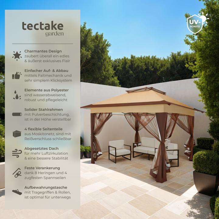 Actual product image tectake Carabobo (364 cm, 364 cm)