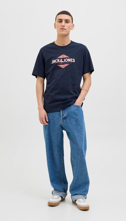Actual product image Jack & Jones Gedruckt Rundhalsausschnitt T-shirt T-shirt (XXL)