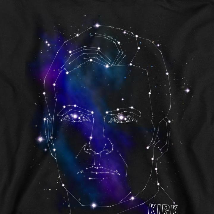 Immagine prodotto Felpa Capitano Kirk Costellazioni Adulto Unisex (XL)