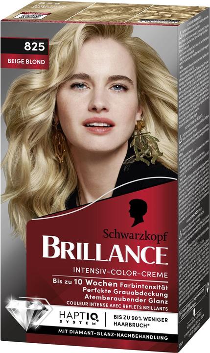 Image du produit Schwarzkopf Brillance Crème colorante intensive (825 Beige Blond)