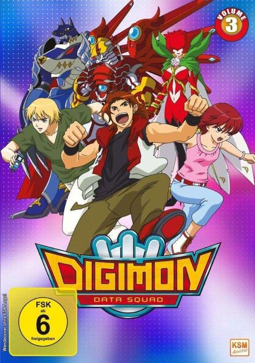 Immagine prodotto Digimon Data Squad - Volume 3: Episodio 33-48 (3 DVD) (DVD, 2019, Tedesco, Giapponese)