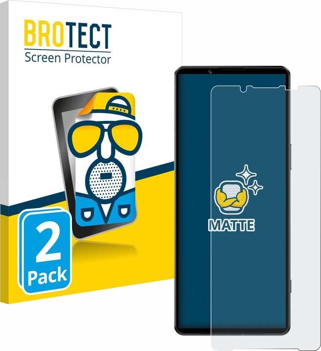 Produktbild BROTECT Entspiegelungs-Schutzfolie Displayschutz Matt (2 Stück, Sony Xperia 1 IV)