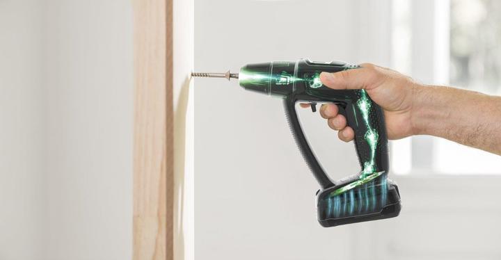 Actual product image Bosch Home & Garden PSR 18 LI-2 Ergonomic, 2 batteries (Rechargeable battery operated)