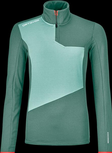 Actual product image Ortovox Fleece Light Zip Neck W (L)
