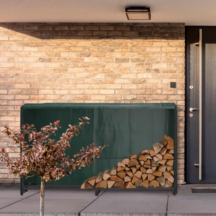 Actual product image Relaxdays Firewood rack