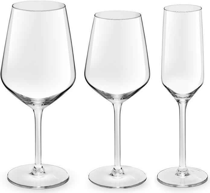 Actual product image Royal Leerdam Vinaio set 18 pcs. (18 Glasses, Red wine glasses, White wine glasses)