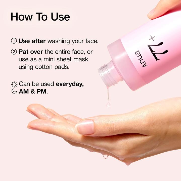 Actual product image Anua Peach 77% Niacin Essence Toner - 250 ml (250 ml)