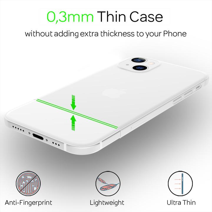 Actual product image Nalia Ultra Thin Hardcase (Apple iPhone 13)