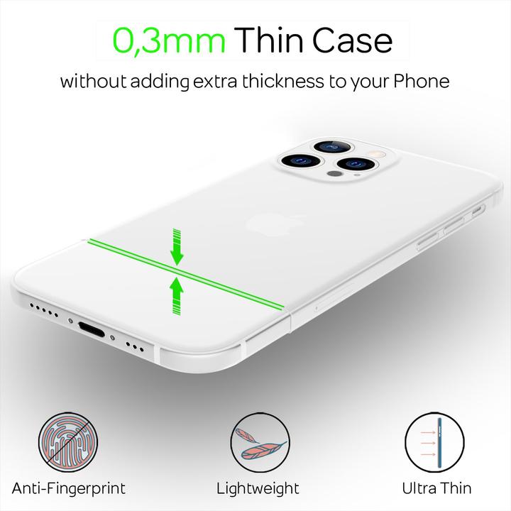 Produktbild Nalia Ultra Dünnes Hardcase (Apple iPhone 13 Pro)