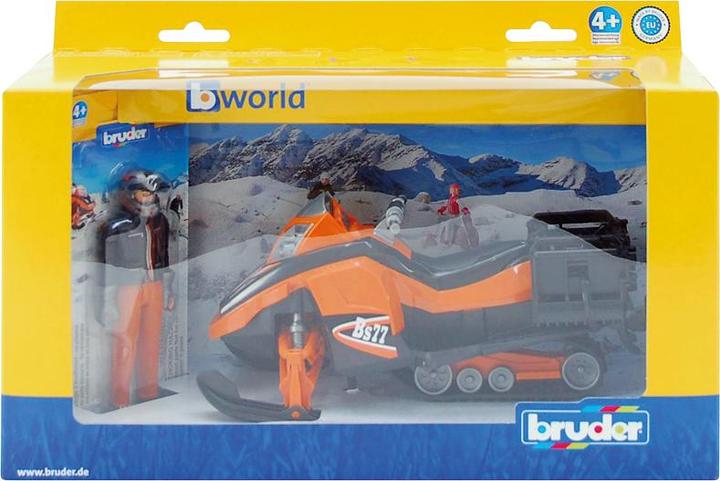 Produktbild Bruder Snowmobil mit Fahrer und Ausstattung