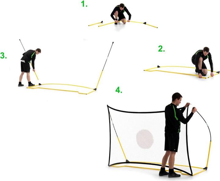 Produktbild Quickplay Goal Kickster Combo 2.44 x 1.52m