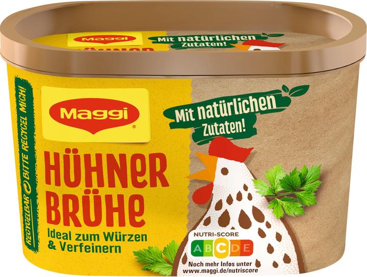 Actual product image Maggi Chicken broth tin 231g, makes 11 litres (11000 ml)
