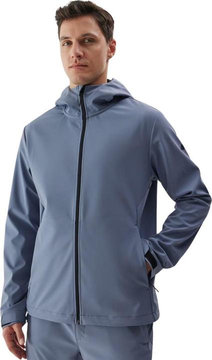 4F Kurtka męska softshell M283 denim 4FWAW24TSOFM283 32S M (32)