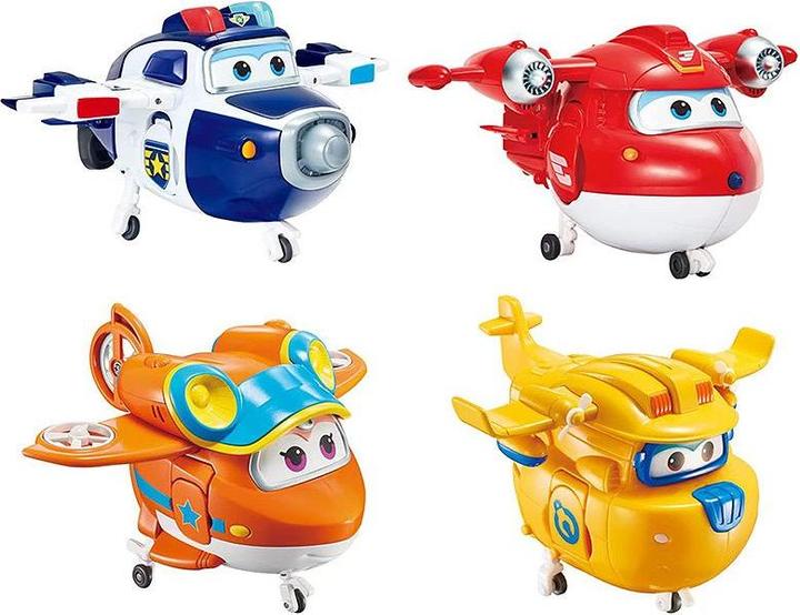 Image du produit Alpha Toys Lot de 4 personnages transformables