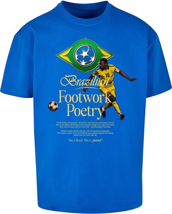 Urban Classics Upscale Footwork Poetry Oversize Tee - 166119