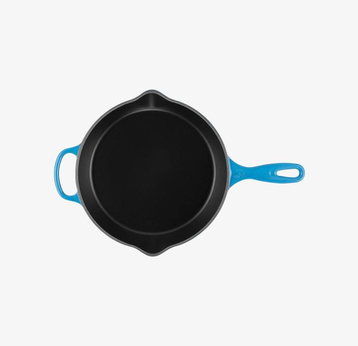 Produktbild Le Creuset Brat-U.Servierpfanne Sig Hoch 26 cm Azure (26 cm, Bratpfanne, Edelstahl, Gusseisen)