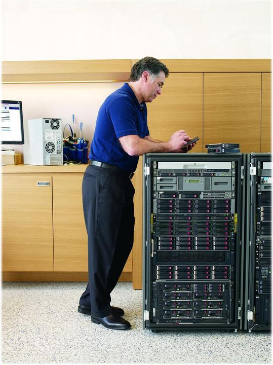 Produktbild HPE StoreEver MSL2024 0-drive Tape Library
