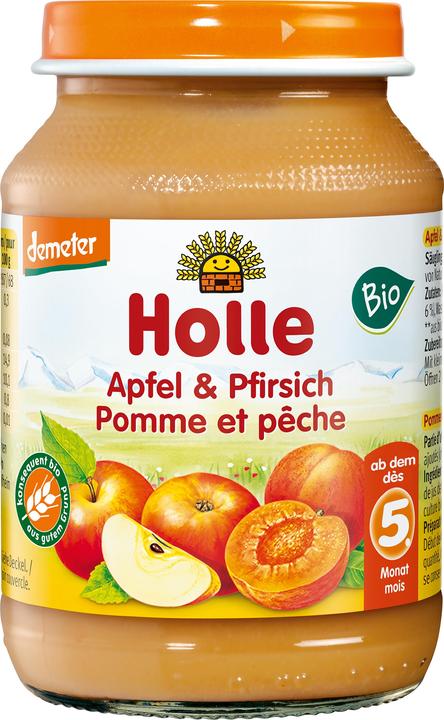 Holle DUPLIKAT Petits pots de fruits pour bébés (190 g)